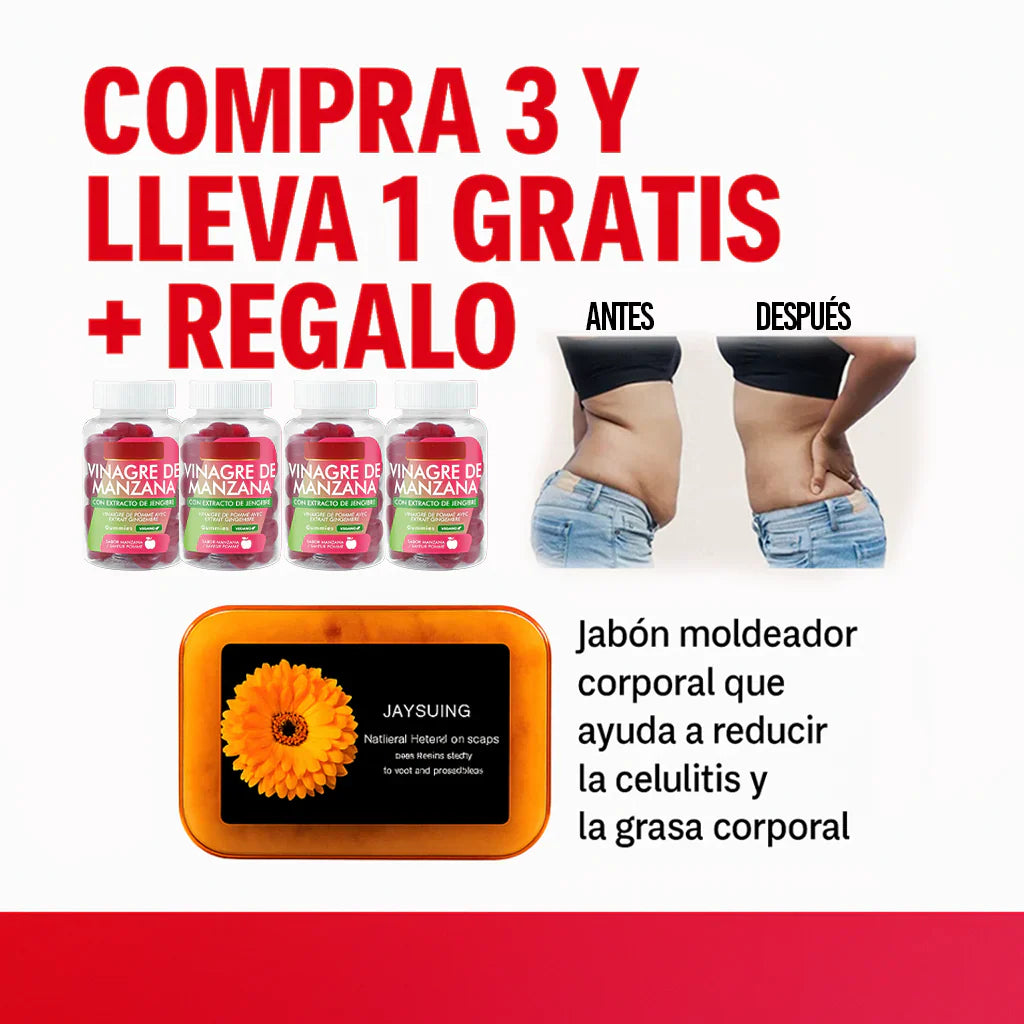 🍏 VitaGlow Gummies – Transforma tu cuerpo con solo 2 gummies al día - 40% OFF