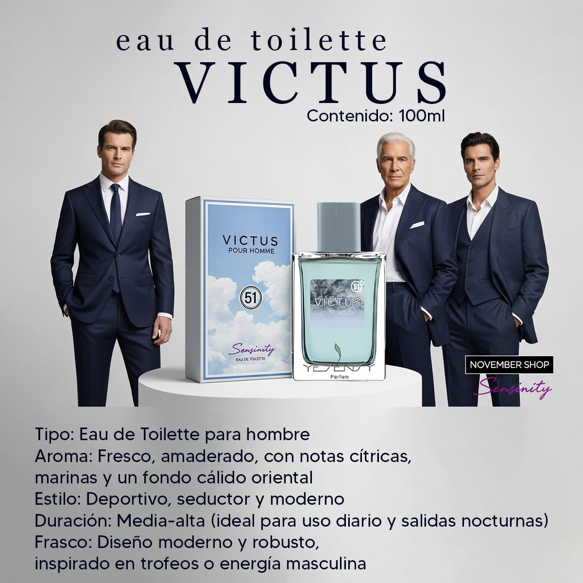 Eau de Toilette VICTUS 100ml 2und