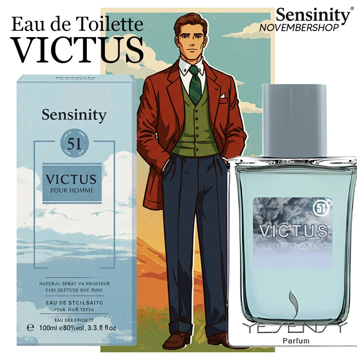 Eau de Toilette VICTUS 100ml 2und