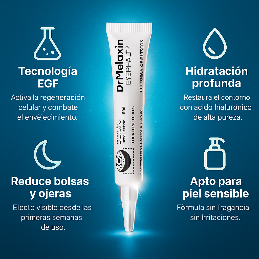 EYEPHALT - Contorno de Ojos Antiarrugas Iluminador Rejuvenecedor