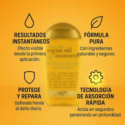 Aceite de Argán de Marruecos - Hidratación y Brillo para Todo Tipo de Cabellos