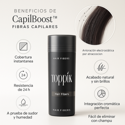 COMPRA 1 y LLÉVA 2 - Fibras de Queratina Natural - CapilBoost™ Volume+ 24H