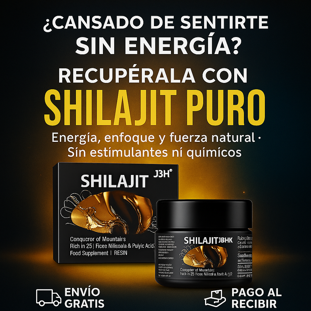 COMPRA 1 LLÉVA 2 - SHILAJIT 2025 - Resina orgánica pura del Himalaya 100g