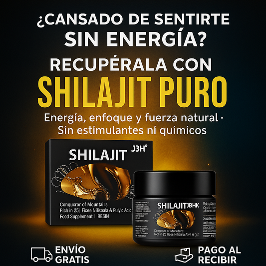 COMPRA 1 LLÉVA 2 - SHILAJIT 2025 - Resina orgánica pura del Himalaya 100g