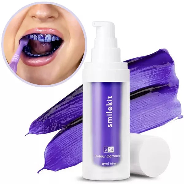 SMILEKIT™ Blanqueador Dental Lila V34 - Paga al Recibir