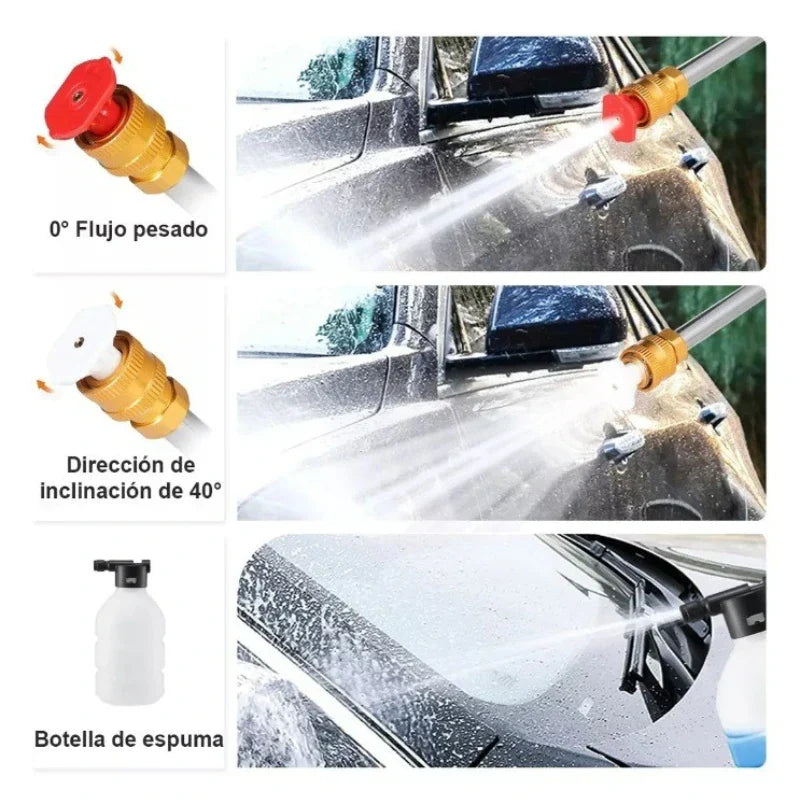 UltraJet™ - Hidrolavadora Portatil y Recargable + 1 Batería 48v Gratis