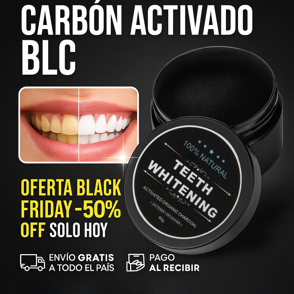 Blanqueador dental - Carbón Coco / Compras 1, Llevas 2