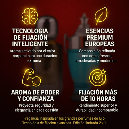EDP INVINCIBLE & EDT IN-VICTORY POUR HOMME – Edición Black Friday 2x1 | Alta Fijación y Aroma Intenso