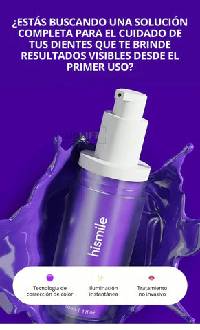 SMILEKIT™ Blanqueador Dental Lila V34 - Paga al Recibir