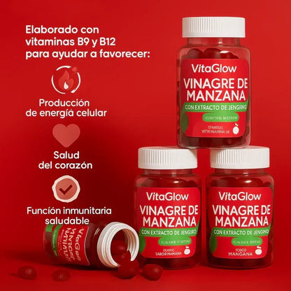 🍏 VitaGlow Gummies – Transforma tu cuerpo con solo 2 gummies al día - 40% OFF