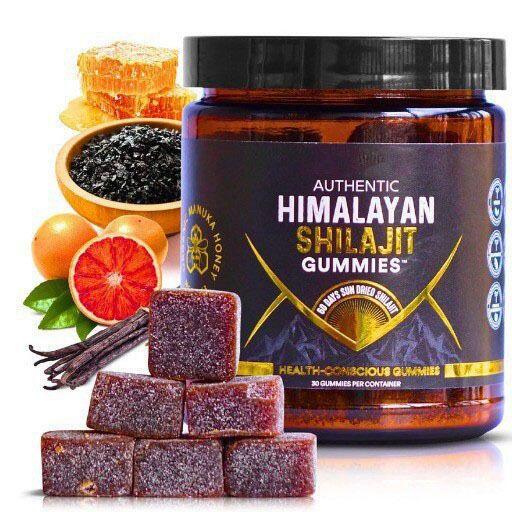 Himalayan Gold Shilajit Gummies | Energía Natural, Enfoque y Bienestar Premium
